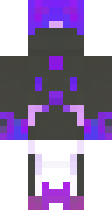 an end-realm sorcerer in obsidian robes with violet particles