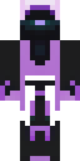 an end-realm sorcerer in obsidian robes with violet particles