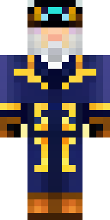 an airship captain in a navy coat with copper gadgets