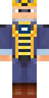 an airship captain in a navy coat with copper gadgets