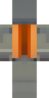 a battle-worn pilot in orange plating with scorch marks