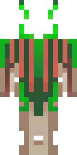 a nature druid in mossy green robes with antler headdress