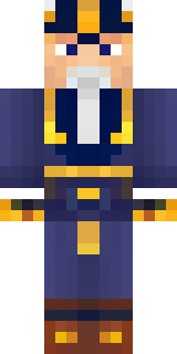 an airship captain in a navy coat with copper gadgets
