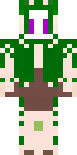 a nature druid in mossy green robes with antler headdress