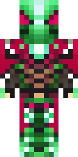 a dragon-rider in scaled crimson armor with leather wings