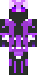 an end-realm sorcerer in obsidian robes with violet particles