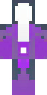 an end-realm sorcerer in obsidian robes with violet particles