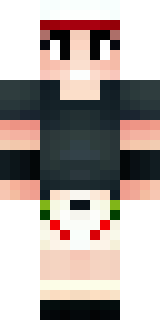 a sushi master in a dark apron with a headband