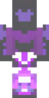 an end-realm sorcerer in obsidian robes with violet particles
