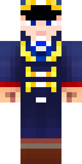 an airship captain in a navy coat with copper gadgets