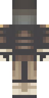 a ronin in weathered dark armor and a straw hat