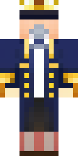an airship captain in a navy coat with copper gadgets