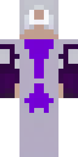 an end-realm sorcerer in obsidian robes with violet particles