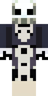 a necromancer in tattered black robes with a bone mask