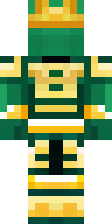 a jade samurai in green and gold ceremonial armor