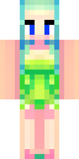 a spring fairy in a petal dress with translucent wings