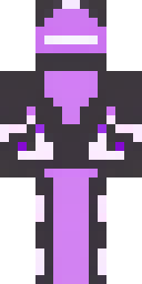 an end-realm sorcerer in obsidian robes with violet particles