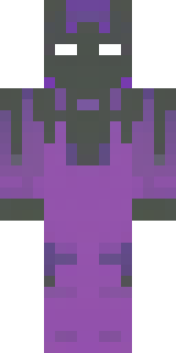 an end-realm sorcerer in obsidian robes with violet particles
