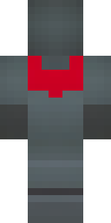 a shadow ninja in matte black with a red scarf