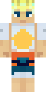 a summer surfer in board shorts with sun-bleached hair