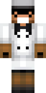 a cheerful chef in a white coat and tall hat with a wooden spoon