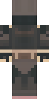 a ronin in weathered dark armor and a straw hat