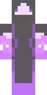 an end-realm sorcerer in obsidian robes with violet particles
