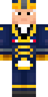 an airship captain in a navy coat with copper gadgets