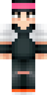 a sushi master in a dark apron with a headband