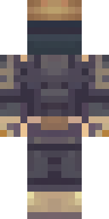a ronin in weathered dark armor and a straw hat