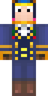 an airship captain in a navy coat with copper gadgets