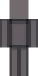 an enderman-inspired figure, tall and black with purple eyes