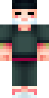 a sushi master in a dark apron with a headband