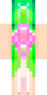 a spring fairy in a petal dress with translucent wings