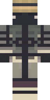 a ronin in weathered dark armor and a straw hat