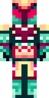 a dragon-rider in scaled crimson armor with leather wings