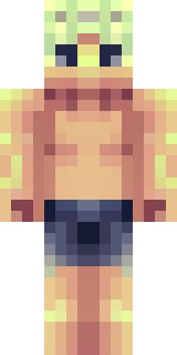 a summer surfer in board shorts with sun-bleached hair
