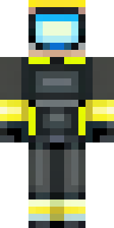 a modern scuba diver in a black wetsuit with a yellow tank