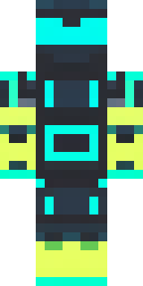 a neon cyber-ninja in dark bodysuit with teal light trim