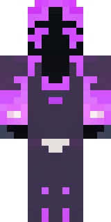 an end-realm sorcerer in obsidian robes with violet particles