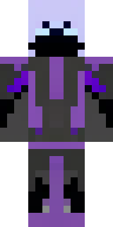 an end-realm sorcerer in obsidian robes with violet particles
