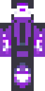an end-realm sorcerer in obsidian robes with violet particles