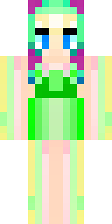 a spring fairy in a petal dress with translucent wings