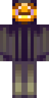 a Halloween pumpkin-headed figure in a dark cloak