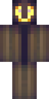 a Halloween pumpkin-headed figure in a dark cloak
