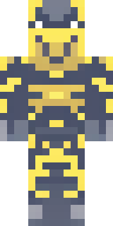 a piglin brute in gold armor with a snout and tusks
