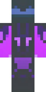 an end-realm sorcerer in obsidian robes with violet particles