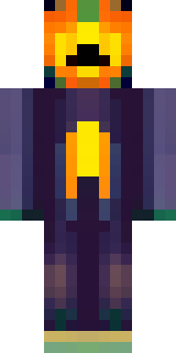 a Halloween pumpkin-headed figure in a dark cloak