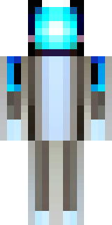 a chrome android with glowing blue eyes and exposed joints