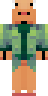 an anthropomorphic fox in a green explorer jacket